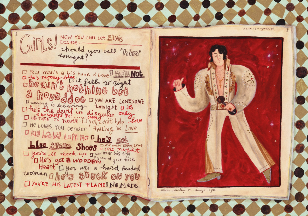 'Elvis' Ansichtkaart