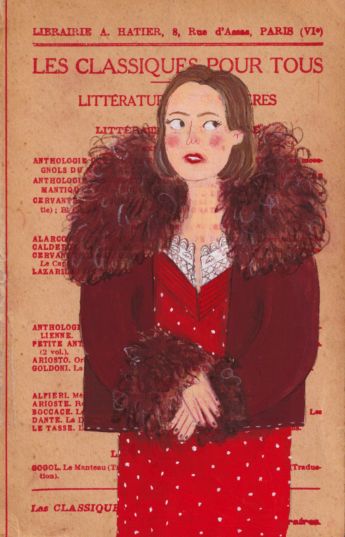 'Little red' Ansichtkaart
