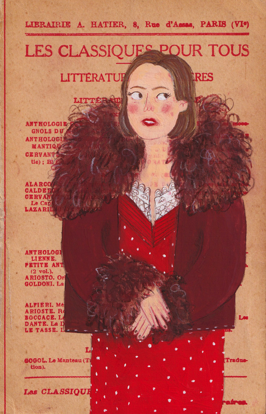 'Little red' Ansichtkaart